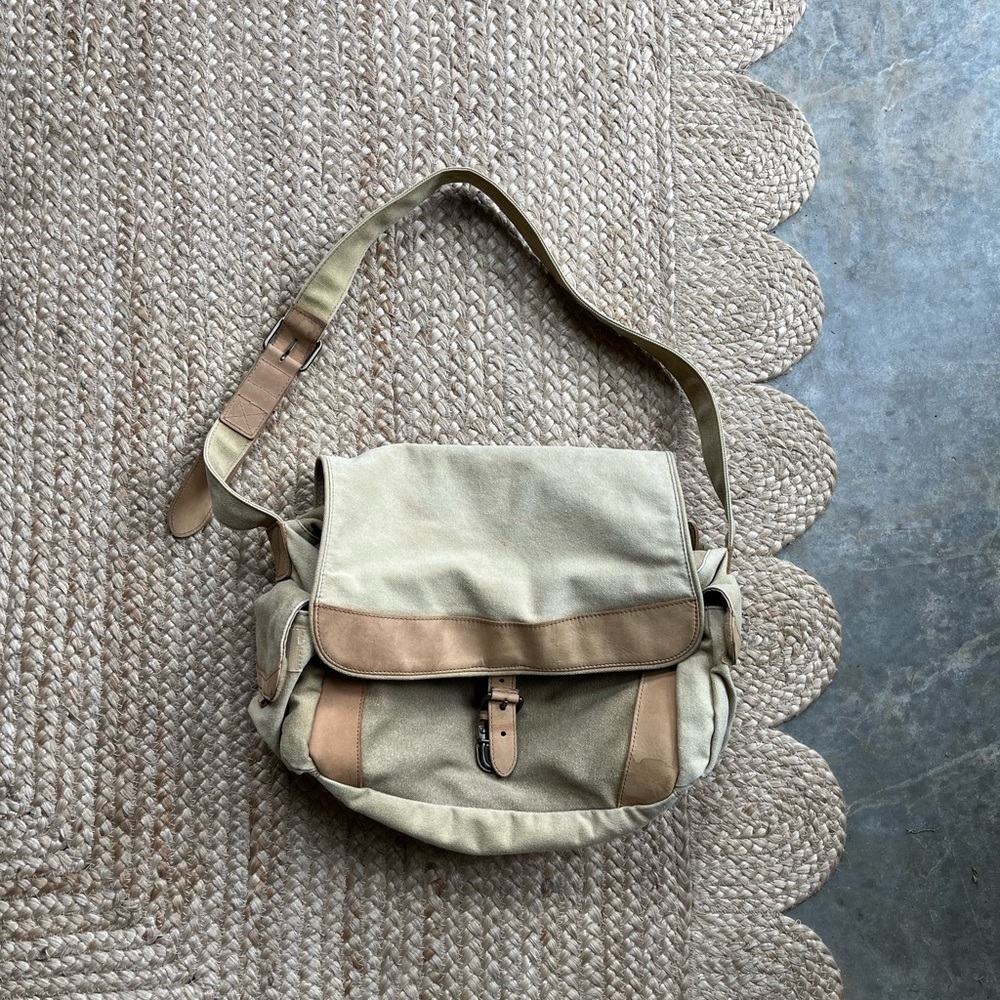 Ll Bean Canvas Messenger Bag